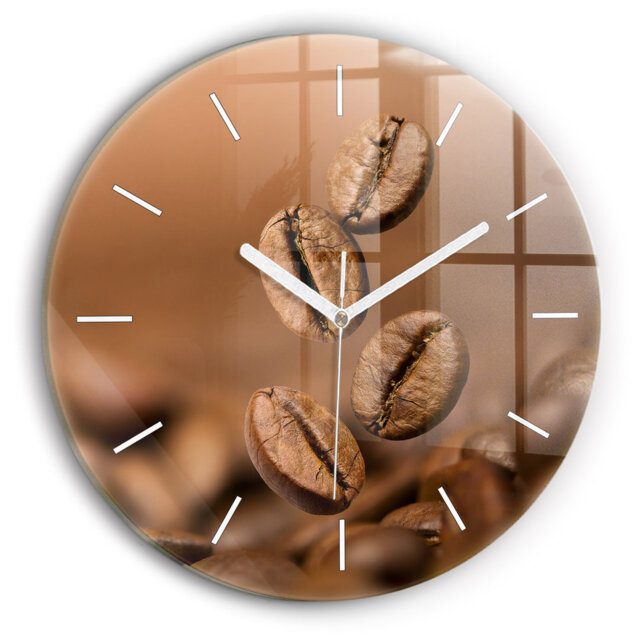 Glass Wall Clock