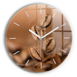 Glass Wall Clock