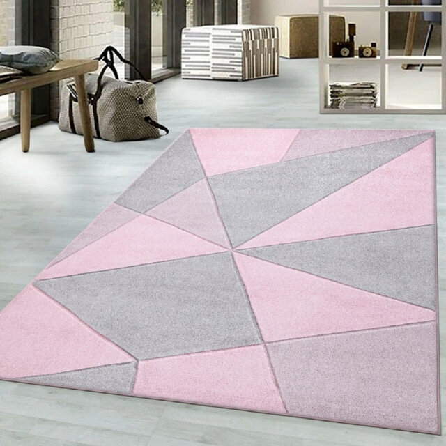 Geometric Large Area Rug for Living Room, Bedroom Carpet, Hallway Runner & Kitchen Floor Mat
