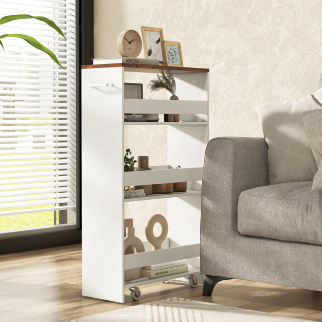 Wood Bar Cart