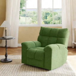 Swivel Rocker Recliner Chair with Power Recline & Charging Ports