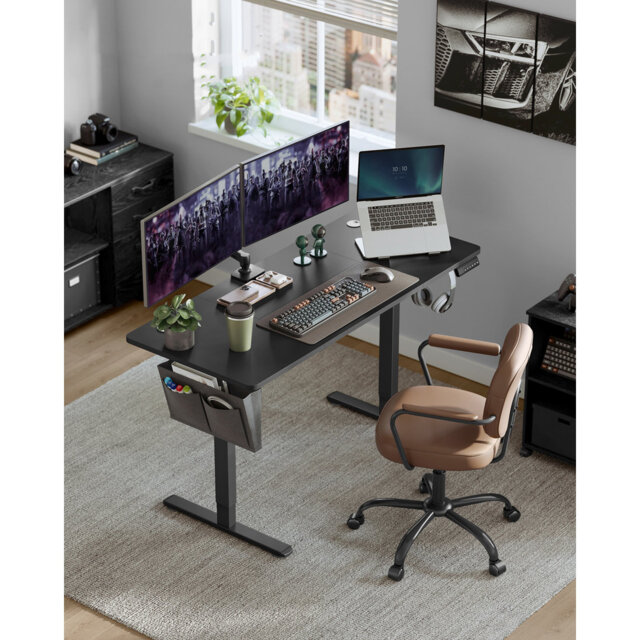 Adjustable Metal Base Standing Desk