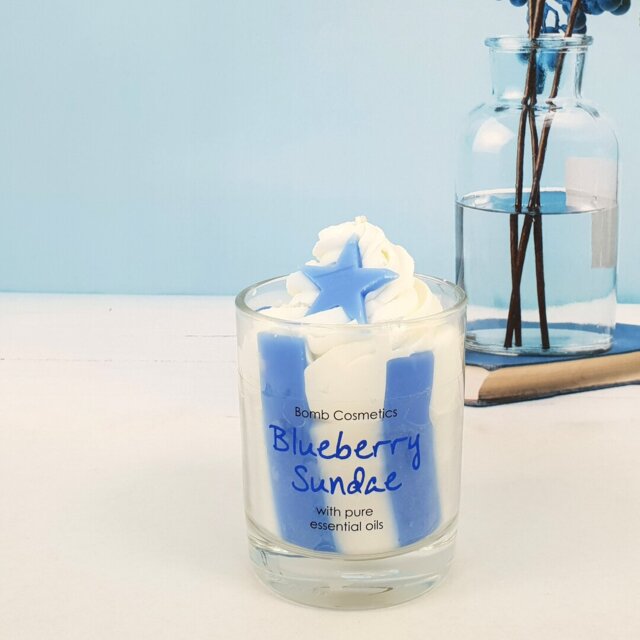 Blueberry Sundae Scented Jar Candle
