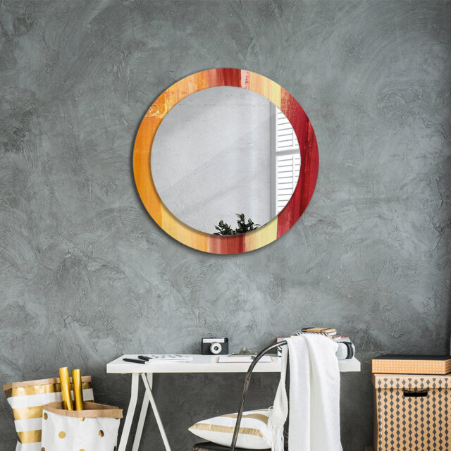 Huldar Glass Flat Wall Mirror