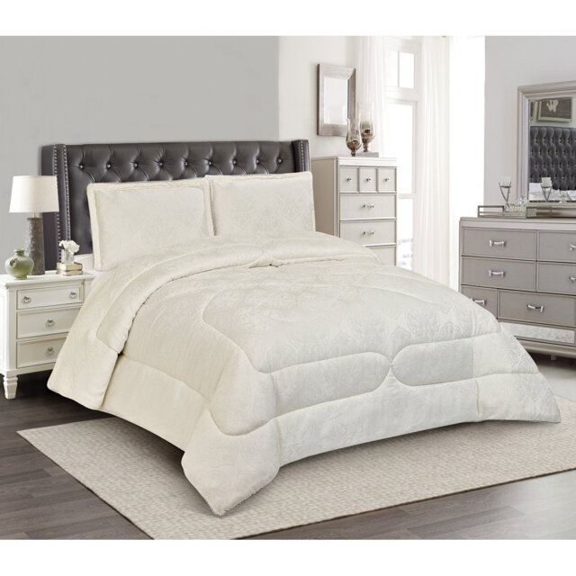 Jacquard Floral Bedspread