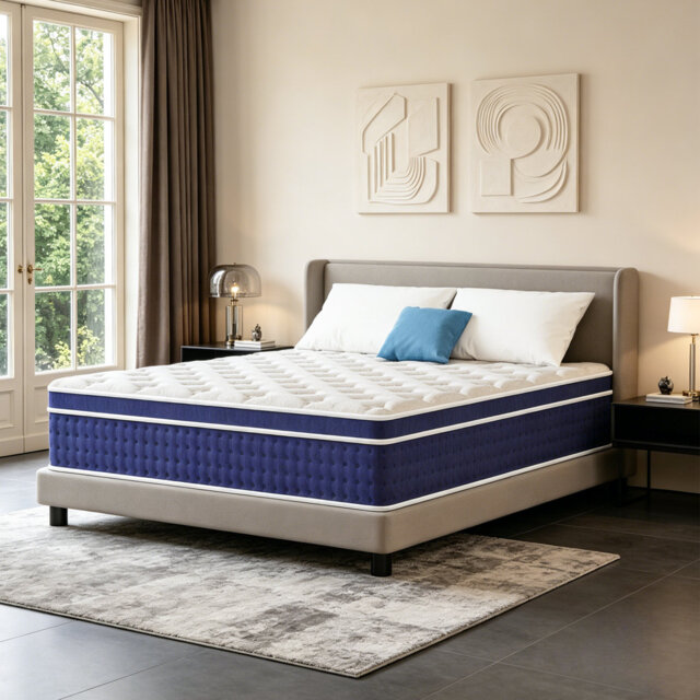 36cm Pillow Top Memory Foam Pocket Sprung 5000 Mattress