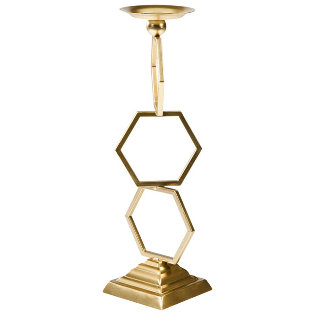 Metal Tabletop Candlestick