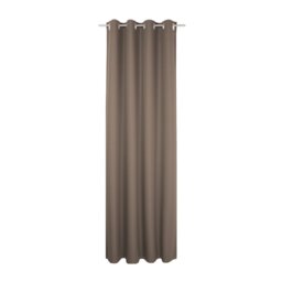 Kyrstan Synthetic Eyelet Single Curtain Panel, blackout