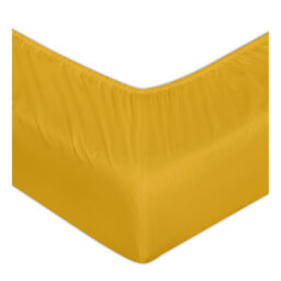 Pelletier 200 Thread Count Polyester Fitted Sheet, Soft & Durable Bed Sheet