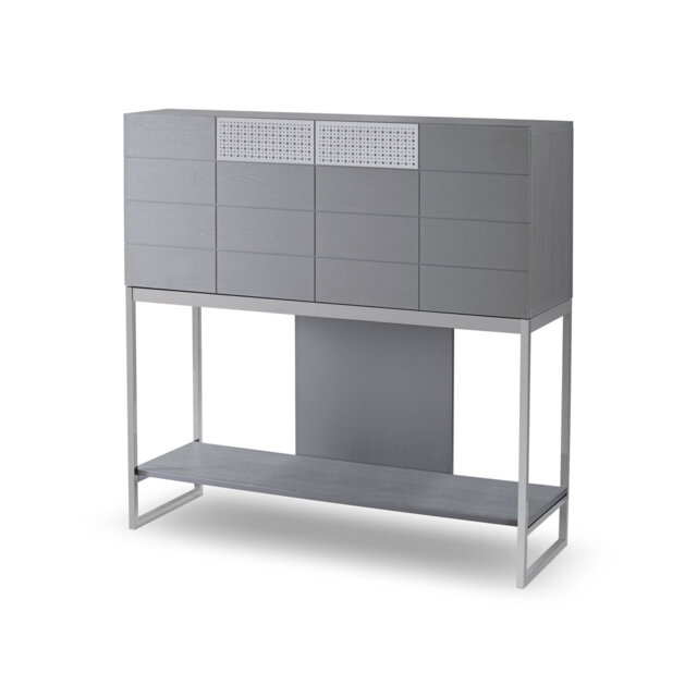 Hamayel Stainless Steel Secretary Desk