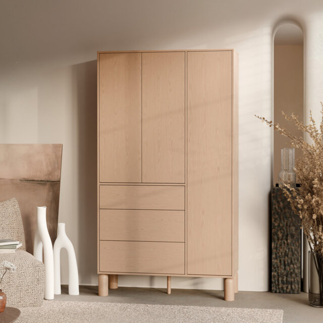 Manufactured Wood Wardrobe