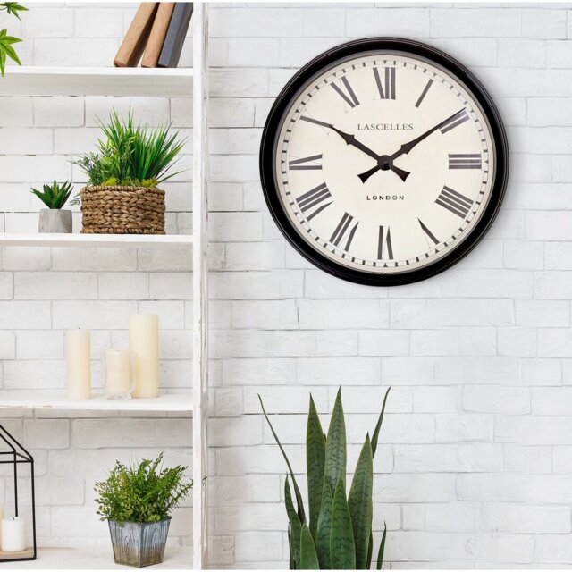 Large Metal Wall Clock - 58cm
