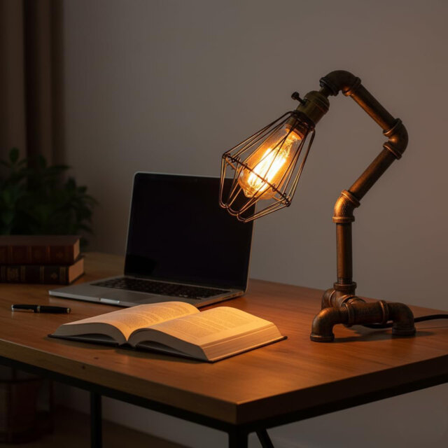 Metal Desk Lamp