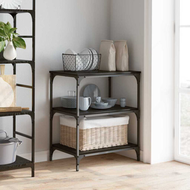 Wood Bar Cart
