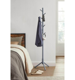 Freestanding 8 - Hook Coat Rack