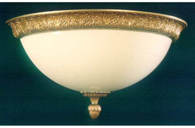 Crespin Glass Flush Mount