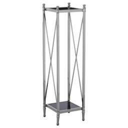 Boissonneault Square Multi-Tiered Teak Plant Stand