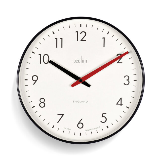 Acctim Retro Wall Clock Petunia 30cm