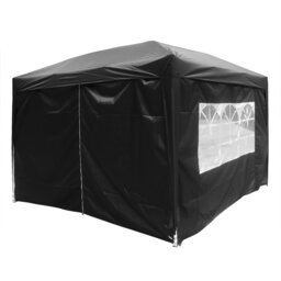 Isgro 3m x 3m Metal Pop-Up Gazebo