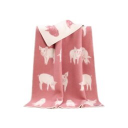 Piglet Wool Blanket