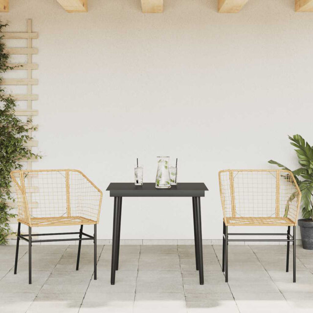 Rectangular 3 - Piece 2 - Person 80Cm W Outdoor Dining Set
