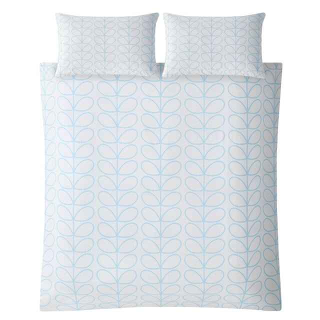 Linear Stem 200 TC Percale Duvet Cover