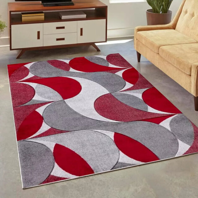 Abdul-Samad Abstract 80cm X 150cm Indoor / Outdoor Area Rug