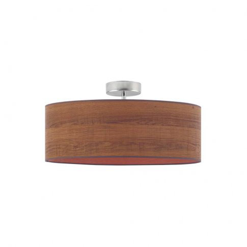 Bisono-Miro Fabric Semi Flush Mount