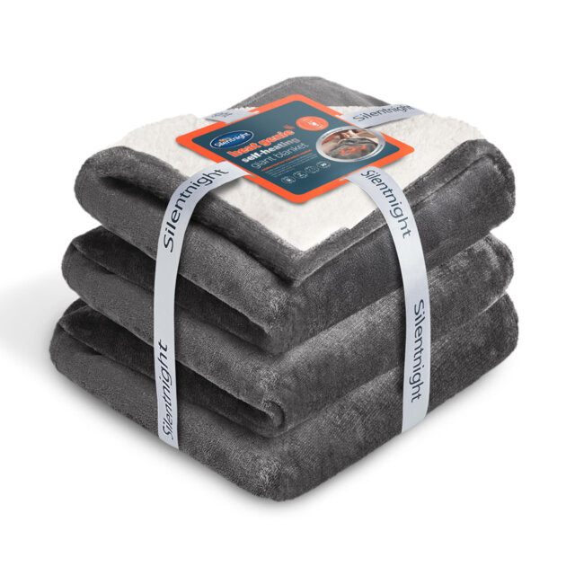 Silentnight Heat Genie Self-Heating Giant Blanket - 180 x 240 cm