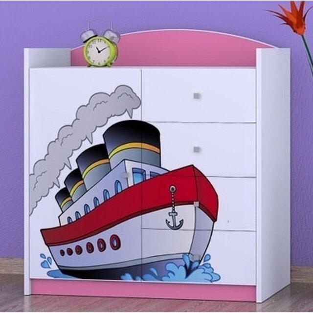 Nishimura Kids 4 - Drawer Combo Dresser