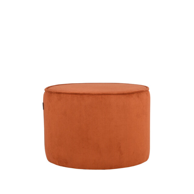 55cm Wide Round Pouf Ottoman