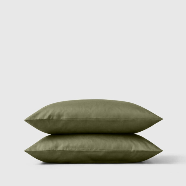 100% Cotton Sateen 460 Thread Count Pillowcase Pair