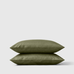 100% Cotton Sateen 460 Thread Count Pillowcase Pair