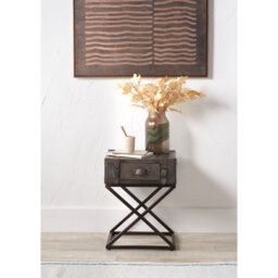 Adriano Cross Legs End Table
