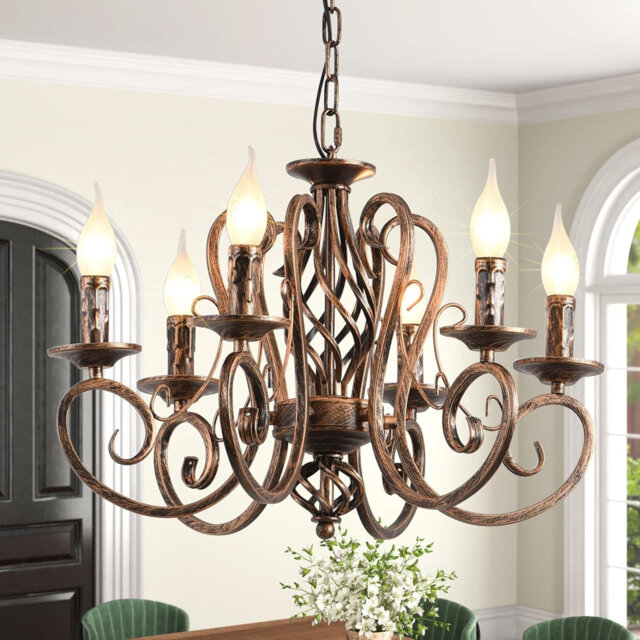 Dirksen 6-Light Candle Style Chandelier