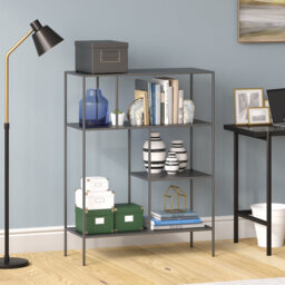 Winthrop 121.92cm H x 91.44cm W Steel Standard Bookcase