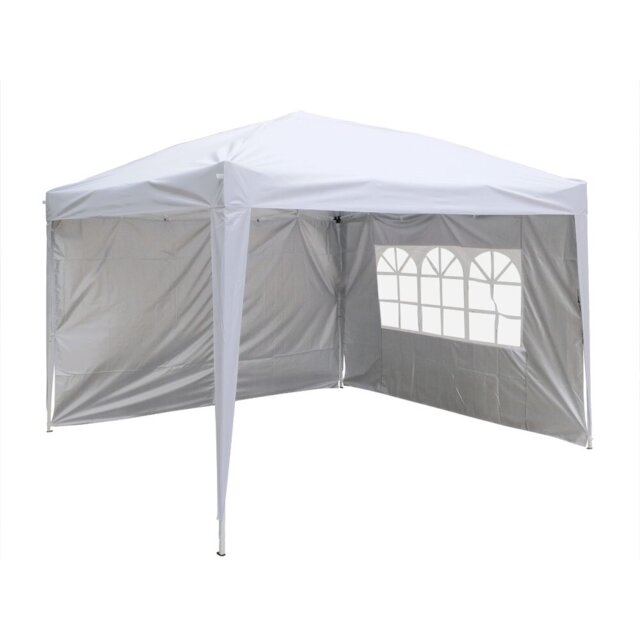 Isgro 3m x 3m Metal Pop-Up Gazebo