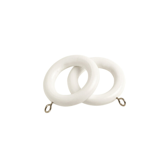 Madalene Wood, Metal 2.54cm Curtain Rings