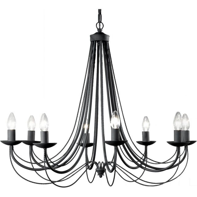 Chatham 8 - Light Candle Style Chandelier