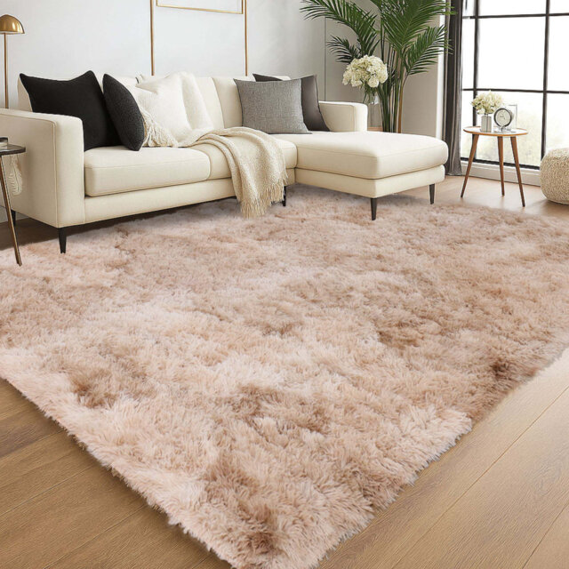 Soft Shaggy Area Rug â Plush High Pile Floor Rug For Living Room, Bedroom & Lounge