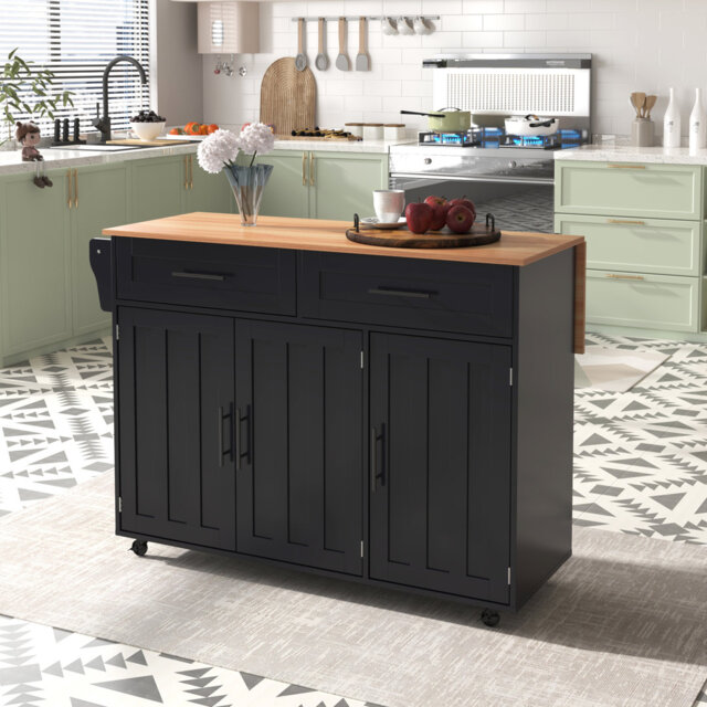 Wood Kitchen Island