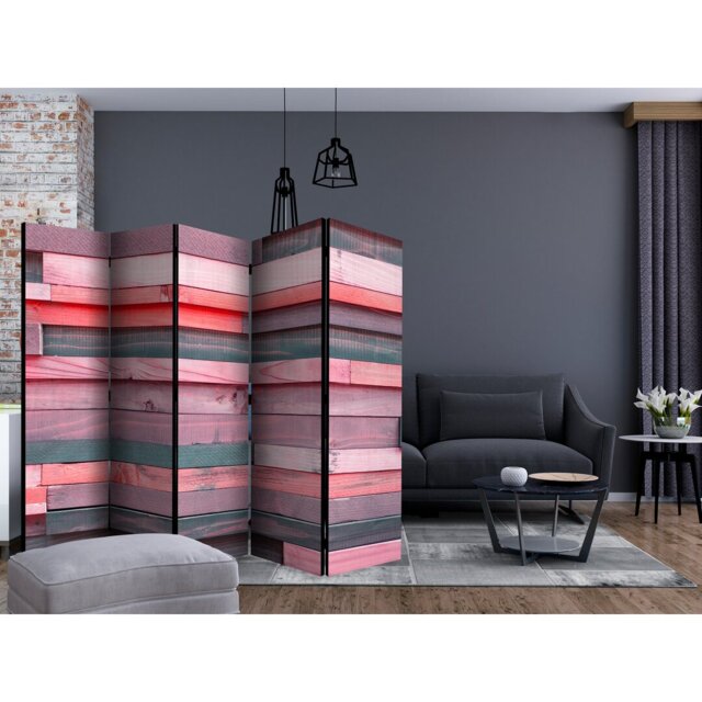 Gerhardt 172cm H Solid Wood Folding Room Divider