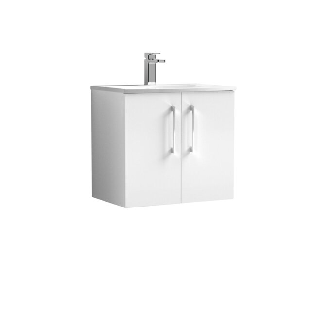 Arno 610mm Single Bathroom Vanity with Integrated Vitreous China Basin