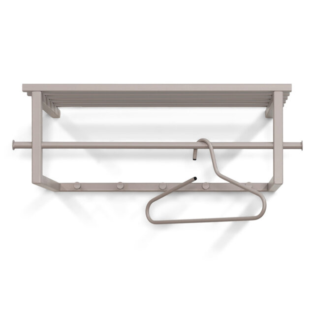 Metal Wall 5 - Hook Wall Mounted Coat Rack