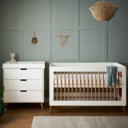 Maya Cot Bed 2 Piece Nursery Furniture Set