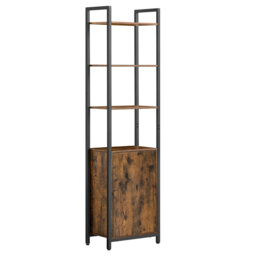Adetola 40cm W Steel Etagere Bookcase