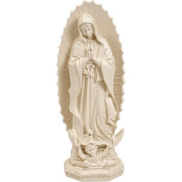 "11"" Handcrafted Our Lady of Guadalupe Statue - Catholic Resin Home Altar Decor"