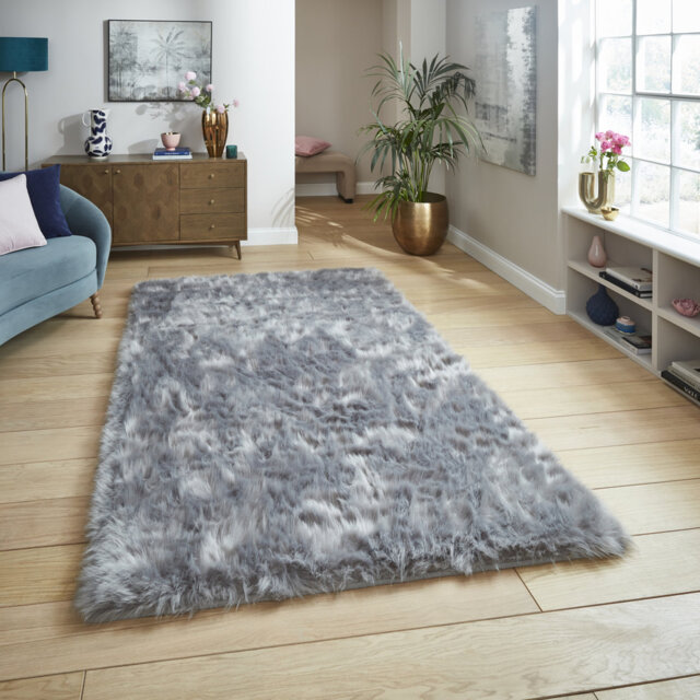 Laurence Llewelyn-Bowen Plain Shaggy Mayfair Rug
