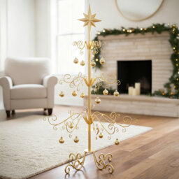 Iron Artificial Tree Stand For Max. Tree Height Under 6 Ft.