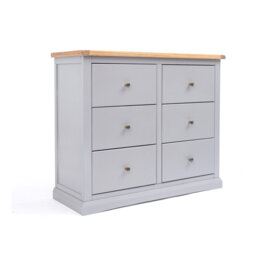 Millan 110cm W 6 - Drawer Chest of Drawers